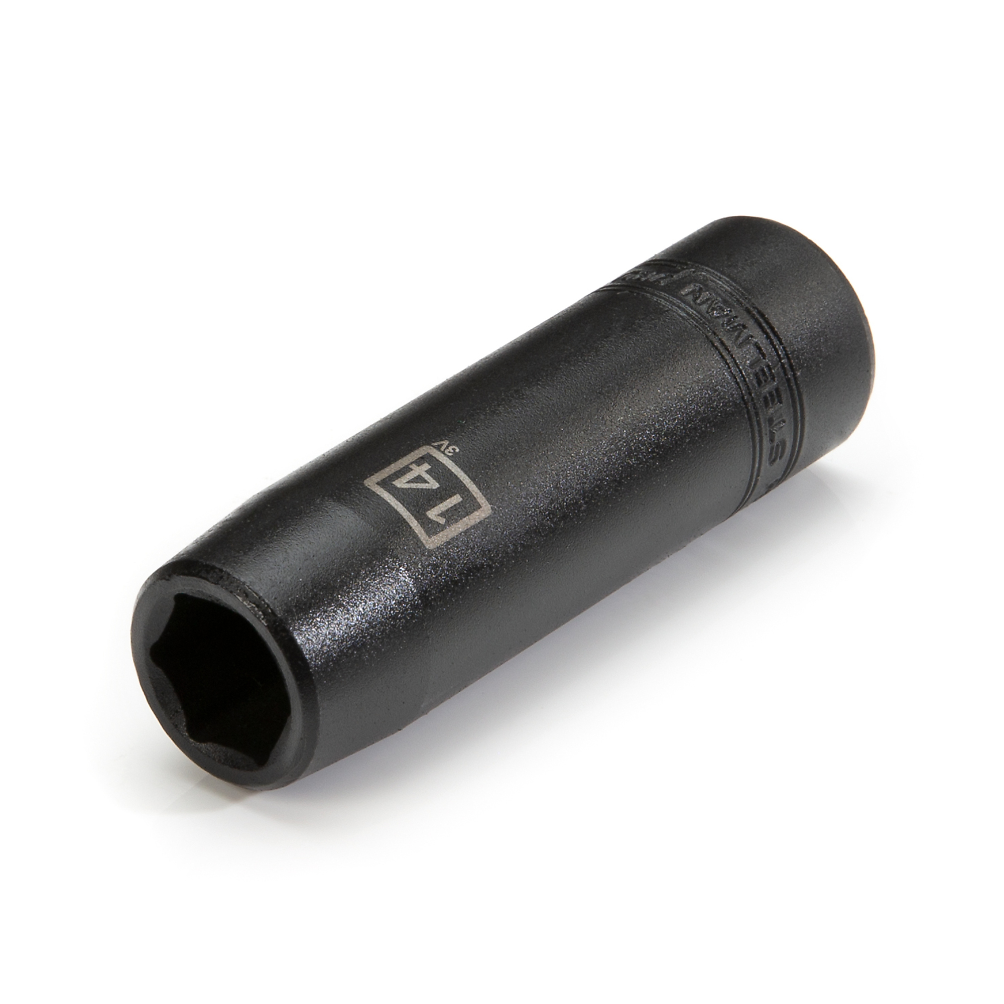 STEELMAN 1/2-Inch Drive x 14mm Deep 6-Point Impact Metric Single Socket, Model# 78284